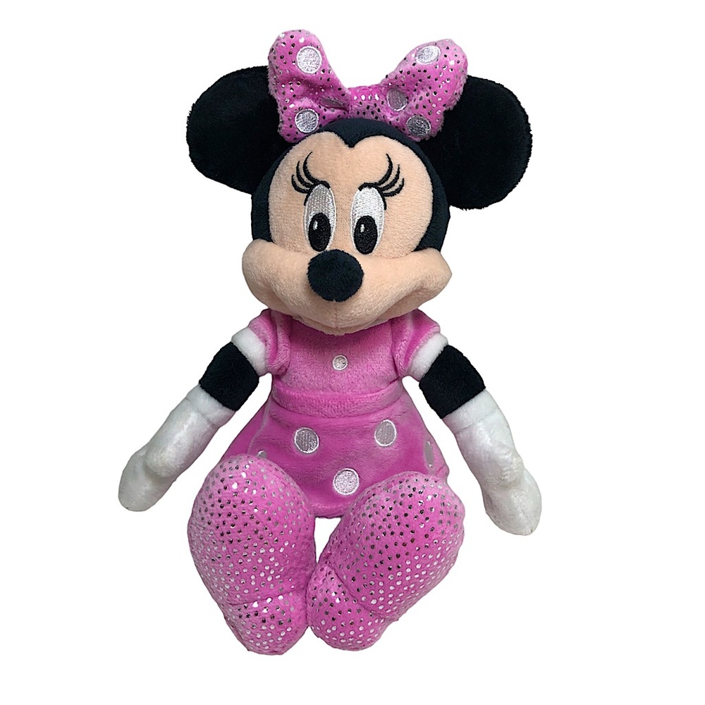 Disney Plush Minnie Mouse Mickey Mouse & Friends Stuffed  9” Doll